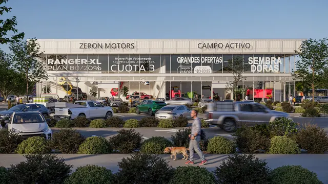 BSMer — Commercial in Mendoza, Argentina, architectural render 3