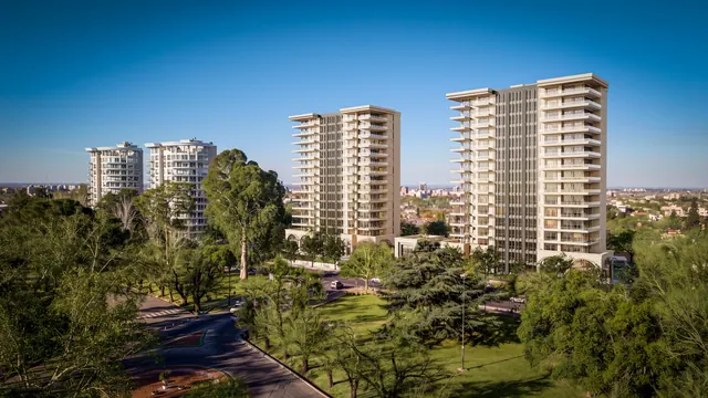 Luxury — Premium Residential Towers in Parque San Martín, Mendoza, architectural render 3