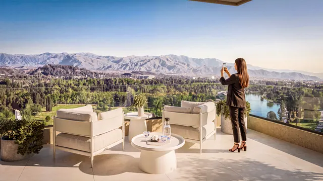 Luxury — Premium Residential Towers in Parque San Martín, Mendoza, architectural render 8