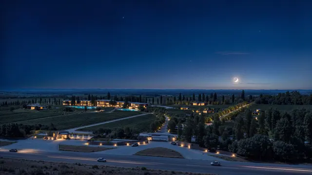 Meliá Tupungato — Hospitality & Luxury Resort in Uco Valley, Mendoza, architectural render 1